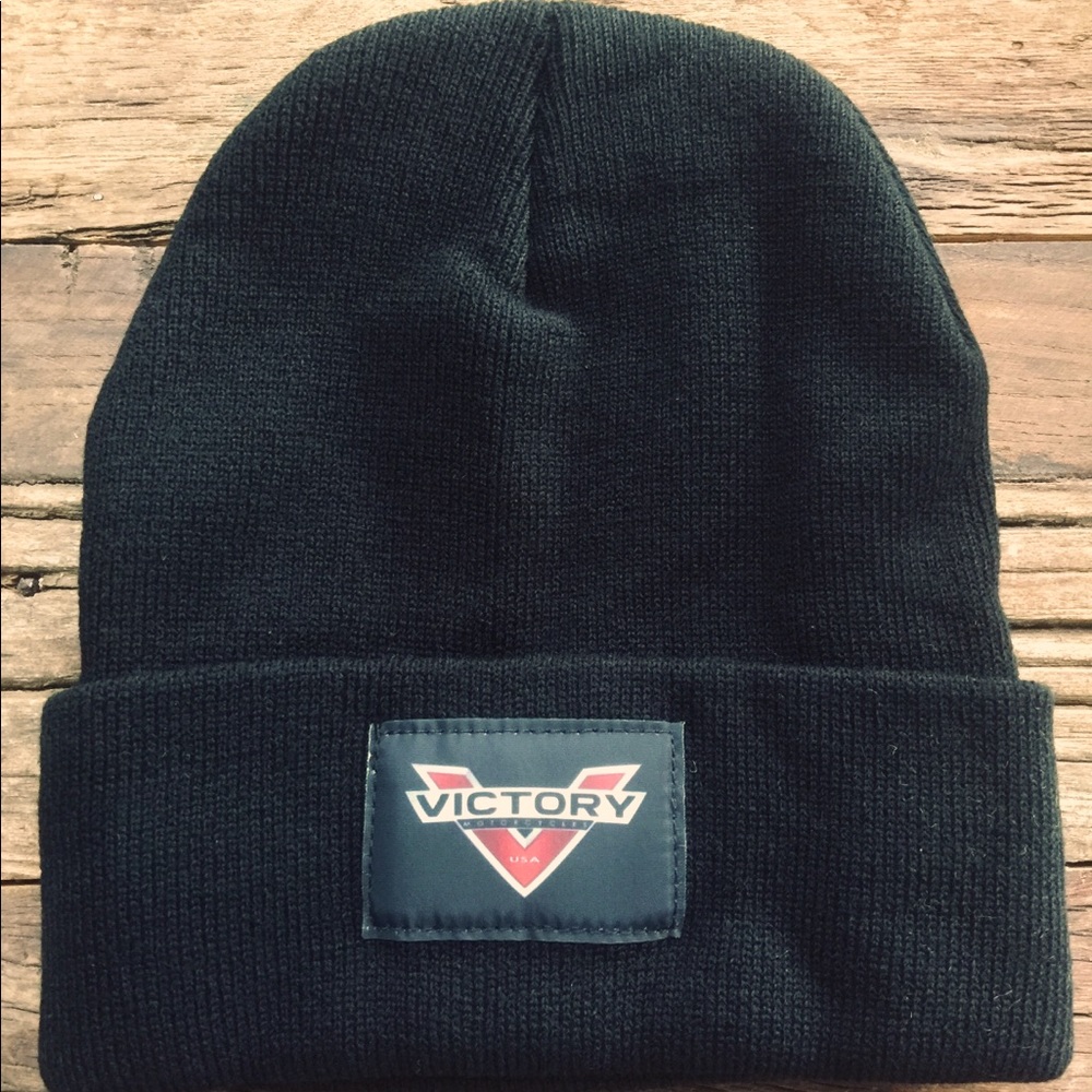 New! Authentic Victory motorcycle brand beanies!